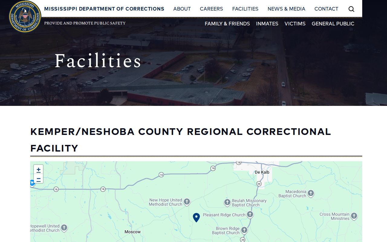MDOC Kemper Neshoba regional facility release record source